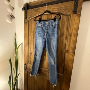 Old Navy RockStar Super Skinny Extra Hugh Rise Jeans